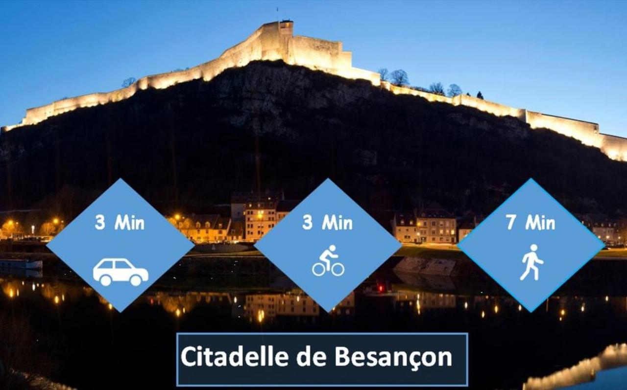 Centre Ville Historique - Calme - Les Mots Bleus Besançon Buitenkant foto
